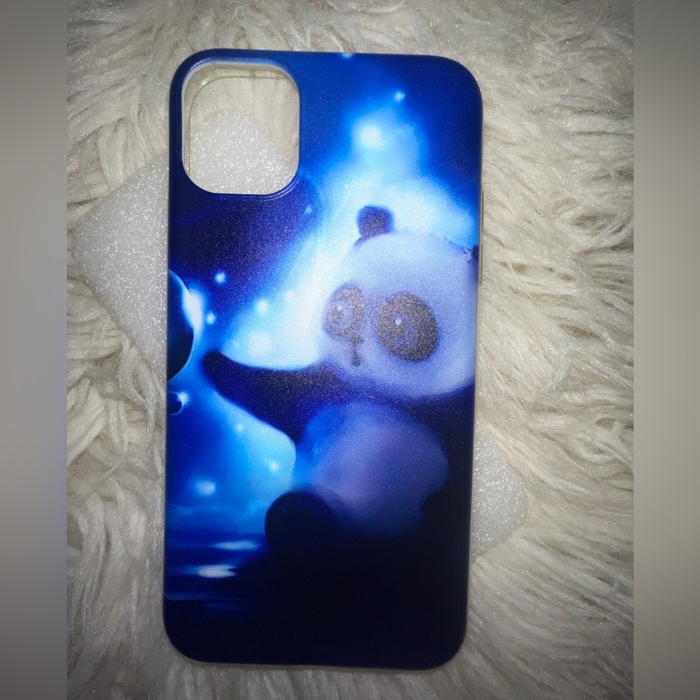 Iphone 11 Panda Silicone Phone Case